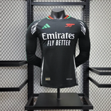 Player Version Arsenal Away Kit 24/25 Football Jersey Long Sleeves - PalmSportss