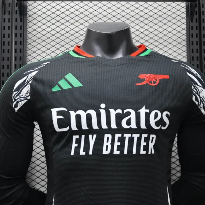 Player Version Arsenal Away Kit 24/25 Football Jersey Long Sleeves