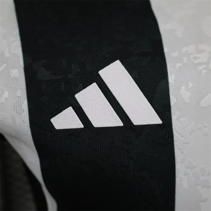 Versión para jugadores Camiseta local de la Juventus 24/25 Kit de fútbol Manga larga