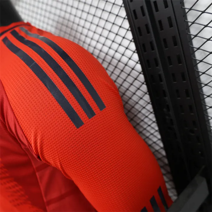 Versión de jugador Camiseta local del Bayern Munich 24/25 Kit de fútbol Manga larga