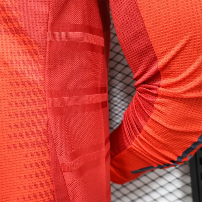Versión de jugador Camiseta local del Bayern Munich 24/25 Kit de fútbol Manga larga