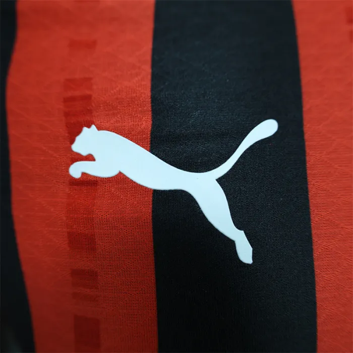 Player Version AC Milan Home Kit 24/25 Football Jersey Long Sleeves