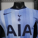 Player Version Tottenham Hotspur Away Kit 24/25 Football Jersey Long Sleeves - PalmSportss