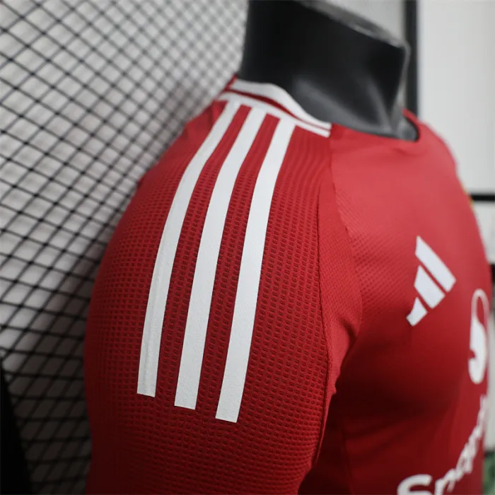 Camiseta de fútbol de manga larga del Manchester United para la temporada 24/25