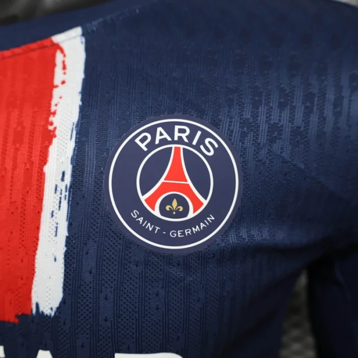 Versión para jugadores Camiseta local del PSG 24/25 Kit de fútbol Manga larga