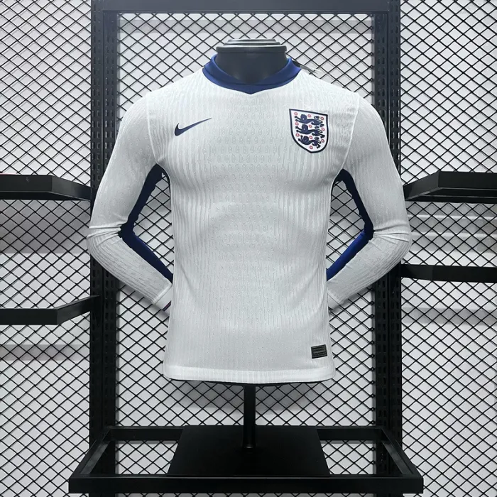 Camiseta de fútbol de manga larga de la Eurocopa 2024 de Inglaterra para la temporada 24/25
