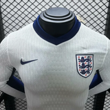Player England Home Kit 24/25 Euro Cup 2024 Long Sleeves Football Jersey - PalmSportss
