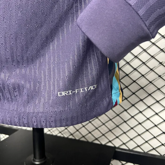 Camiseta de fútbol de manga larga de la Eurocopa 2024 de Inglaterra para la visitante 24/25