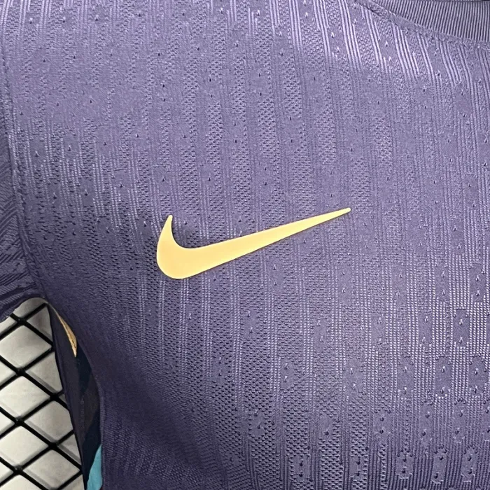 Camiseta de fútbol de manga larga de la Eurocopa 2024 de Inglaterra para la visitante 24/25