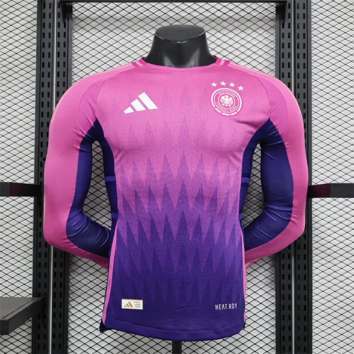 Camiseta visitante de Alemania para la Eurocopa 2024/25 de manga larga