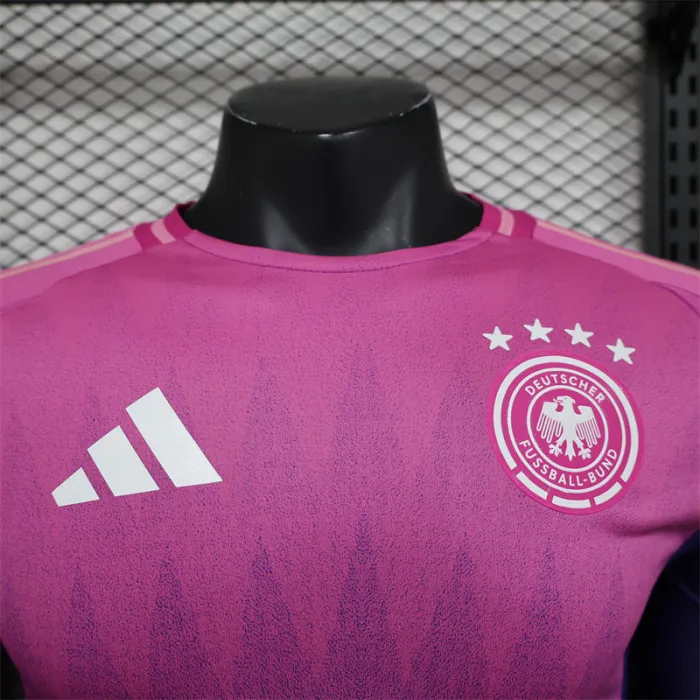 Camiseta visitante de Alemania para la Eurocopa 2024/25 de manga larga