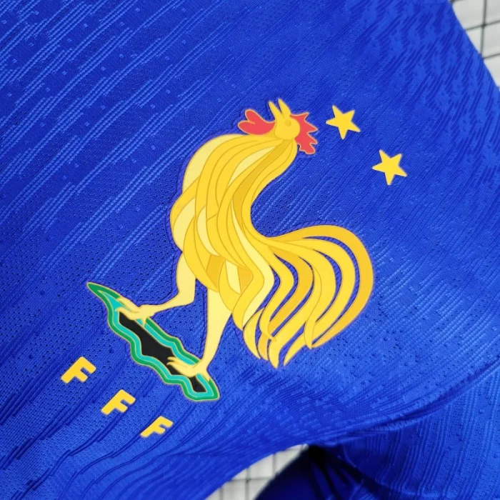 Camiseta de fútbol de manga larga de la Eurocopa 2024 de Francia para la primera equipación 24/25