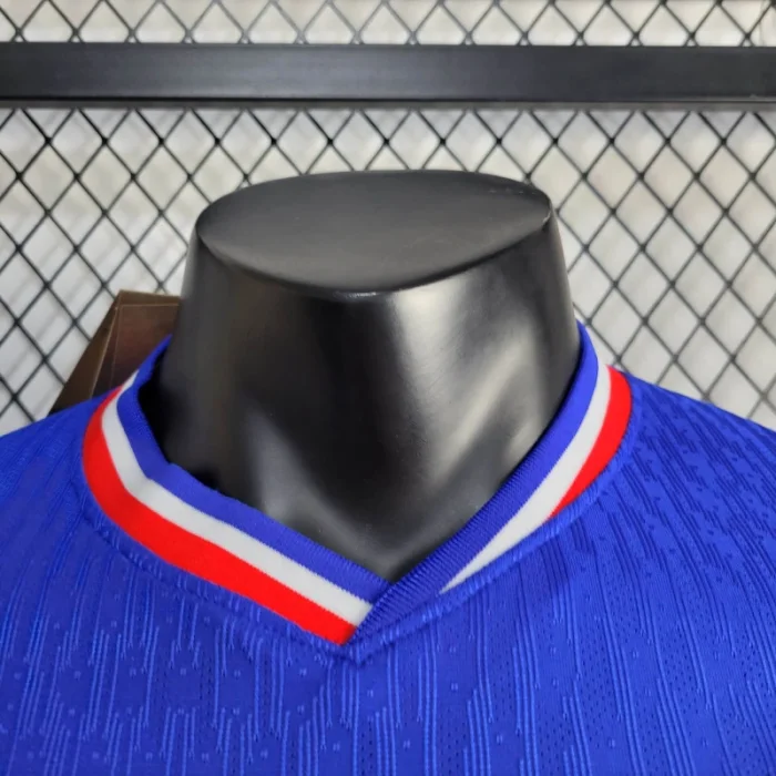 Camiseta de fútbol de manga larga de la Eurocopa 2024 de Francia para la primera equipación 24/25