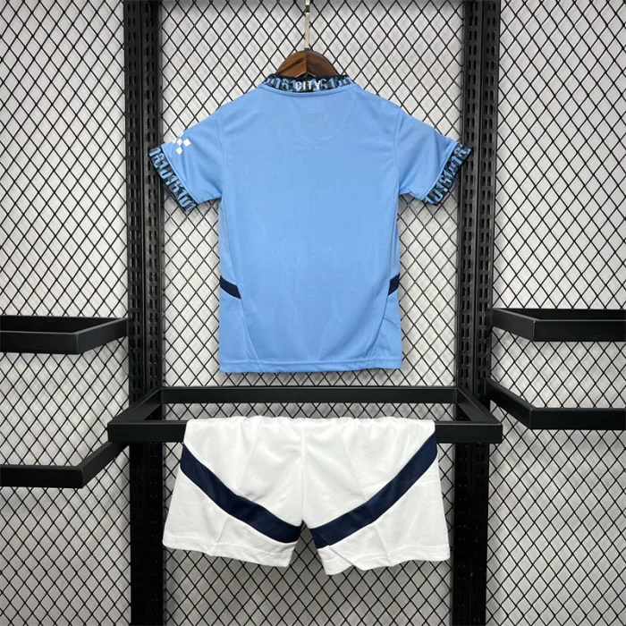 Camiseta de fútbol infantil del Manchester City para la primera equipación 24/25