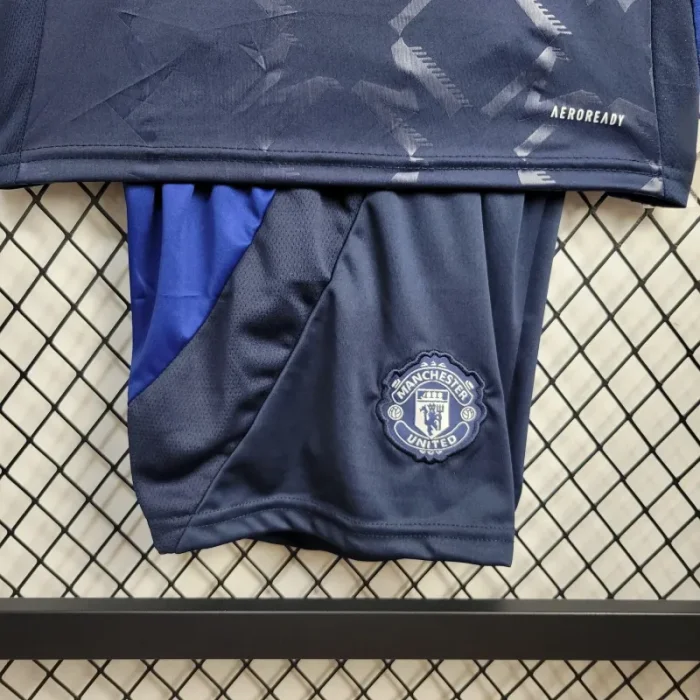 Kids Manchester united Away Kit 24/25 Football Jersey