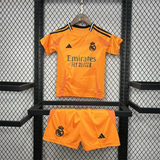 Kids Real Madrid Away Kit 24/25 Football Jersey - PalmSportss
