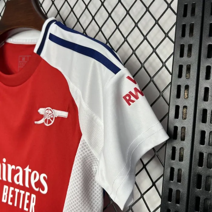 Camiseta de fútbol infantil del Arsenal para la primera equipación 24/25