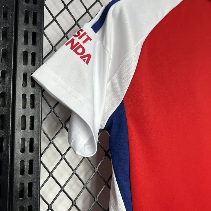 Camiseta de fútbol infantil del Arsenal para la primera equipación 24/25