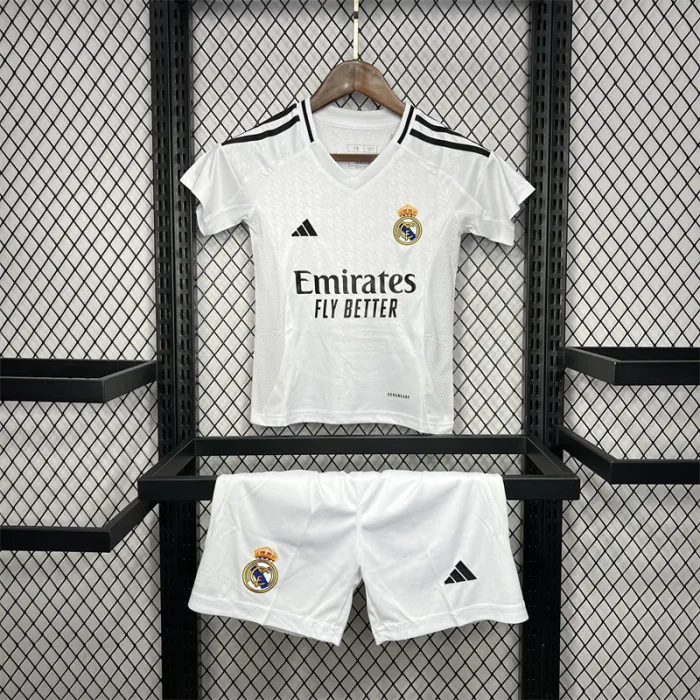 Kids Real Madrid Home Kit 24/25 Football Jersey