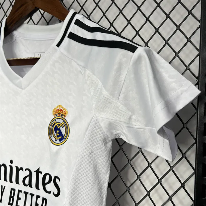 Kids Real Madrid Home Kit 24/25 Football Jersey