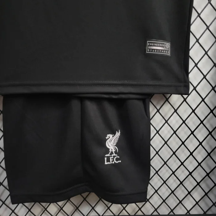 Camiseta de fútbol infantil de visitante del Liverpool 24/25