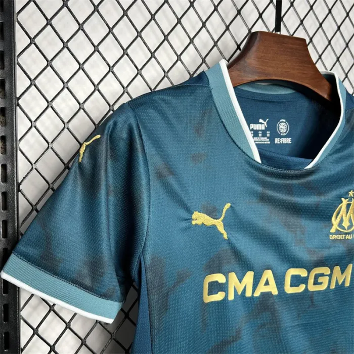 Camiseta de visitante del Marsella para niños 24/25