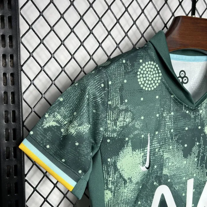 Camiseta de fútbol infantil del Tottenham Hotspur 24/25 de la tercera equipación