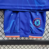 Kids Chelsea Home Kit 24/25 Football Jersey - PalmSportss
