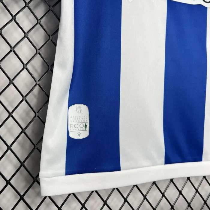 Kids Real Sociedad Home Kit 24/25 Football Jersey