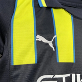 Kids Manchester City Away Jersey 24/25 Football Kit My Store