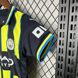 Kids Manchester City Away Jersey 24/25 Football Kit My Store