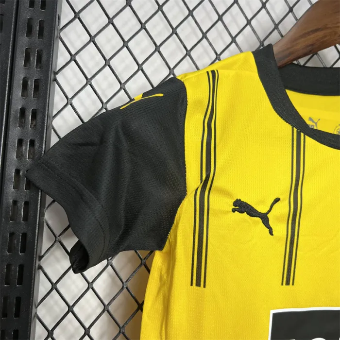 Camiseta local del Dortmund para niños 24/25 Kit de fútbol