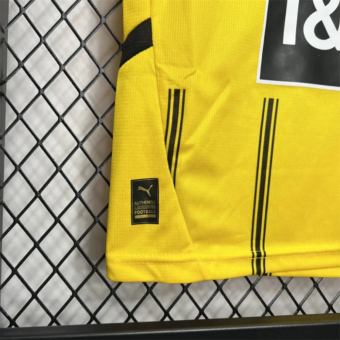 Camiseta local del Dortmund para niños 24/25 Kit de fútbol