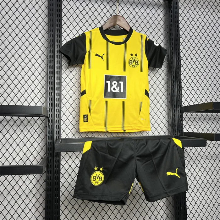 Kids Dortmund Home Jersey 24/25 Football Kit
