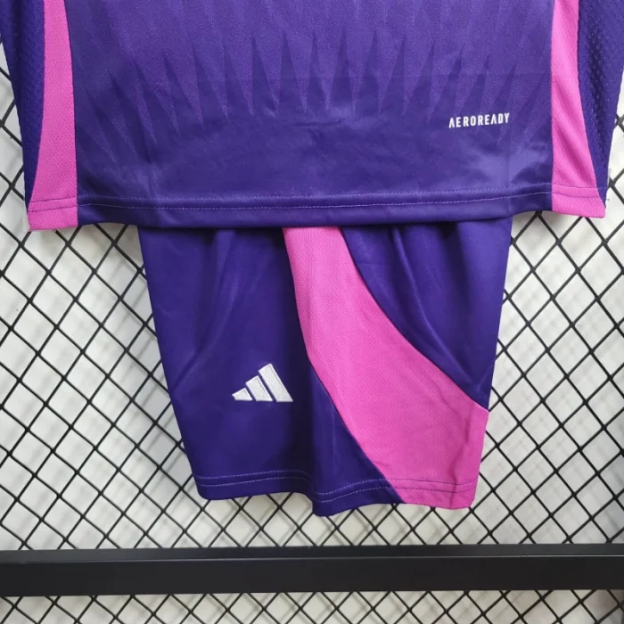 Kids Germany Away Kit 24/25 Euro Cup 2024 Football Jersey