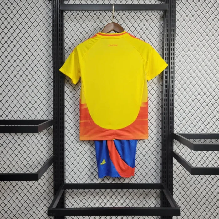 Kids Colombia Home Kit 24/25 Copa America 2024