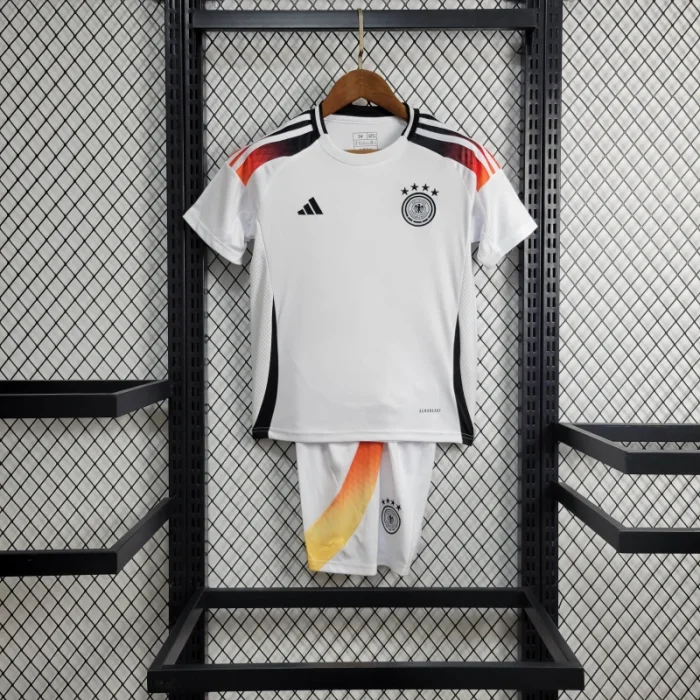 Camiseta de fútbol para niños de la selección de Alemania 24/25 de la Eurocopa 2024