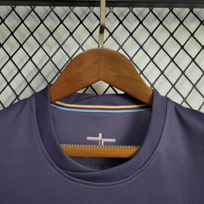 Camiseta de fútbol de visitante de Inglaterra para niños 24/25 Eurocopa 2024