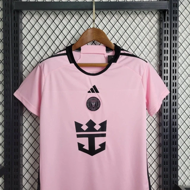 Camiseta de fútbol para niños del Inter Miami Home Kit 24/25 Messi