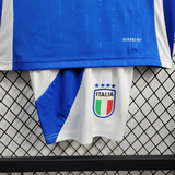 Kids Italy Home Kit 24/25 Euro Cup 2024 Football Jersey - PalmSportss