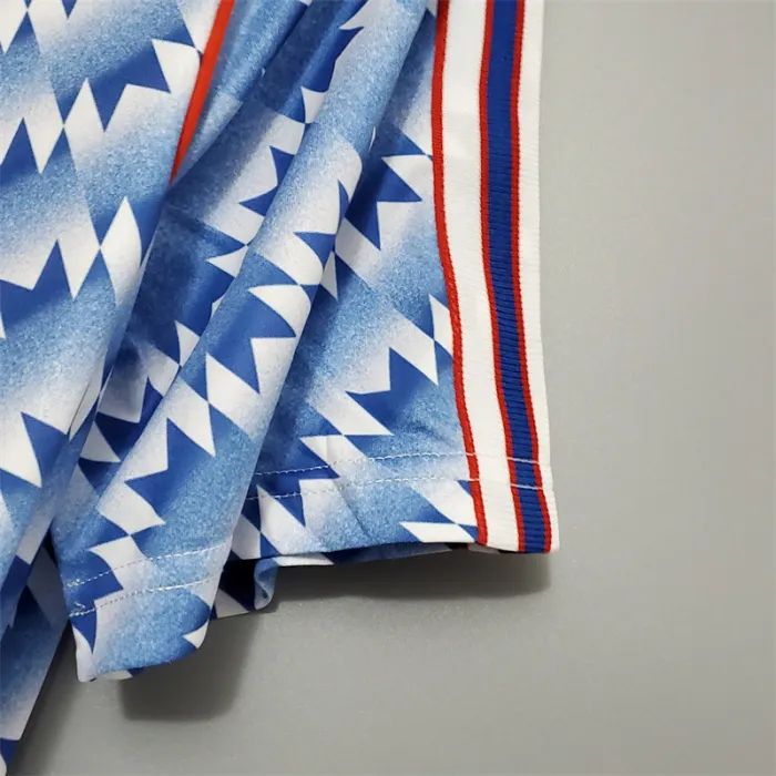 Camiseta de visitante del Manchester United 1990/92, camiseta retro del equipo de fútbol