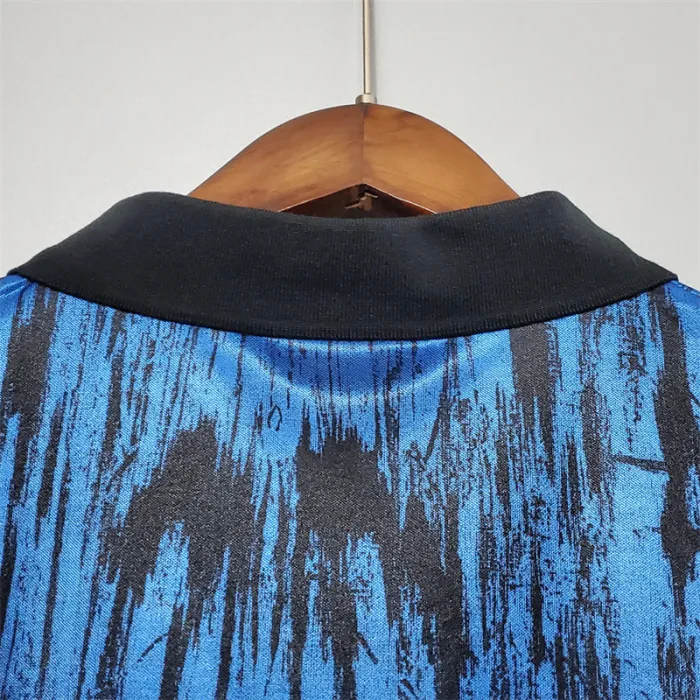 Camiseta retro del equipo de fútbol del Manchester United, tercera equipación 1992/93