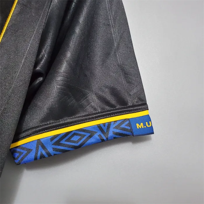 Camiseta de visitante del Manchester United 1993/95, camiseta retro del equipo de fútbol