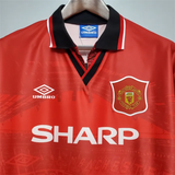 Manchester United Jersey Home Kit 1994/96 Retro Football Team Soccer Shirt My Store