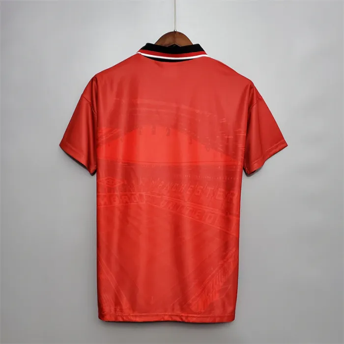 Camiseta de fútbol retro del equipo de fútbol del Manchester United, kit de local 1994/96