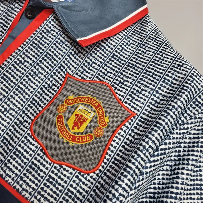 Camiseta de visitante del Manchester United 1995/96, camiseta retro del equipo de fútbol