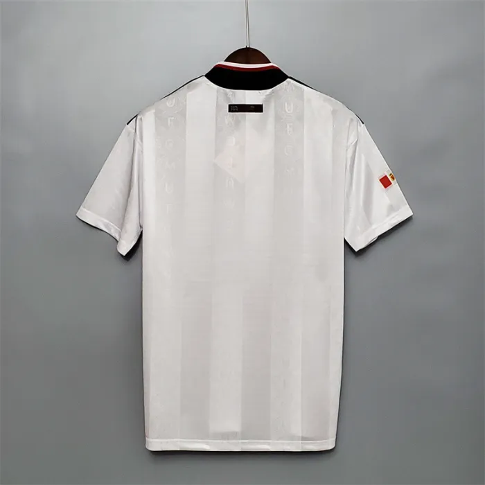 Camiseta de visitante del Manchester United 1997/98, camiseta retro del equipo de fútbol