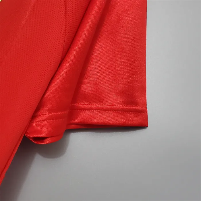 Camiseta de fútbol retro del equipo de fútbol del Manchester United, kit de local 1999/00