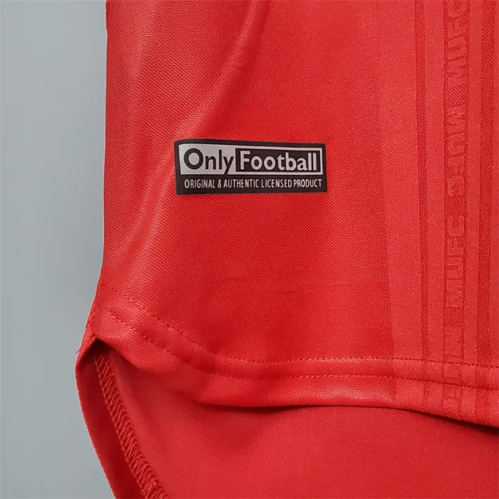 Camiseta de fútbol retro del equipo de fútbol del Manchester United, kit de local 1999/00