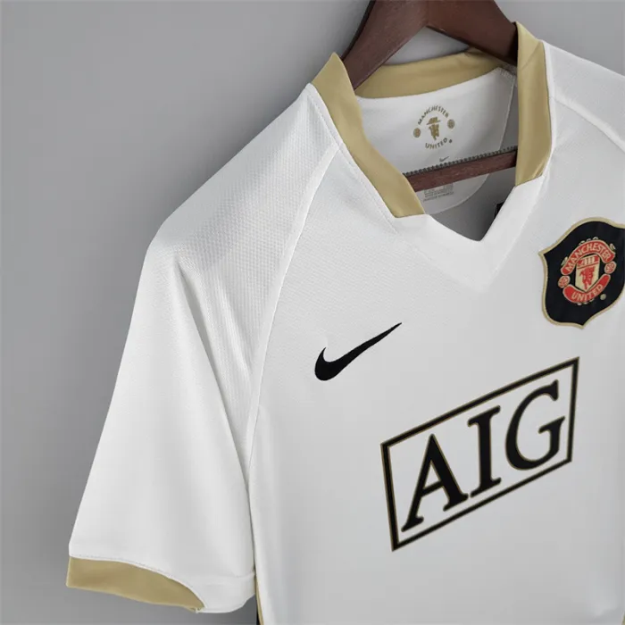Camiseta de visitante del Manchester United 2006/07, camiseta retro del equipo de fútbol